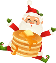 Join us for pancakes with Santa!