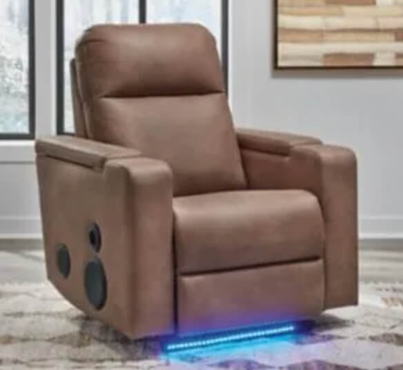Lorrenton Power Glider Recliner w/ Audio System